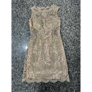 Dave and Johny Embellished Rhinestone Dress Size 9/10 Dave & Johny Prom